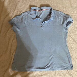 French Toast XL Women's Collared Short Sleeve Polo Shirt